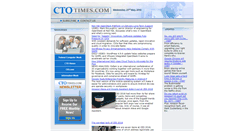 Desktop Screenshot of ctotimes.com